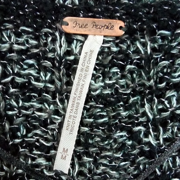 Free People | ‘Natal Melange’ Grey Knit Sweater - Picture 6 of 8